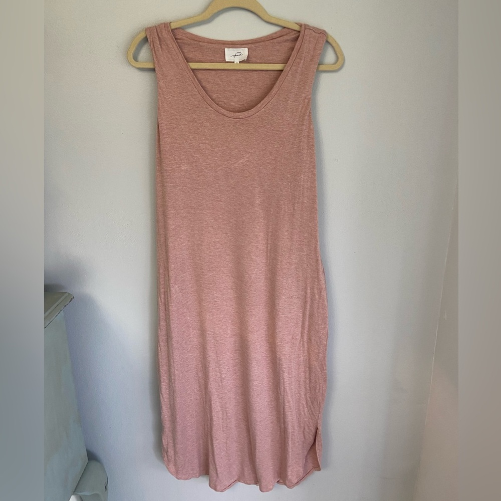 Soma Heather Pink Sleeveless Dress Size M